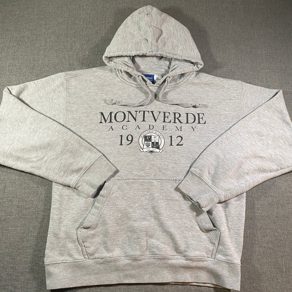 Montverde‎ Academy Hoodie Sweatshirt Big Cotton Mens Medium School Pullover